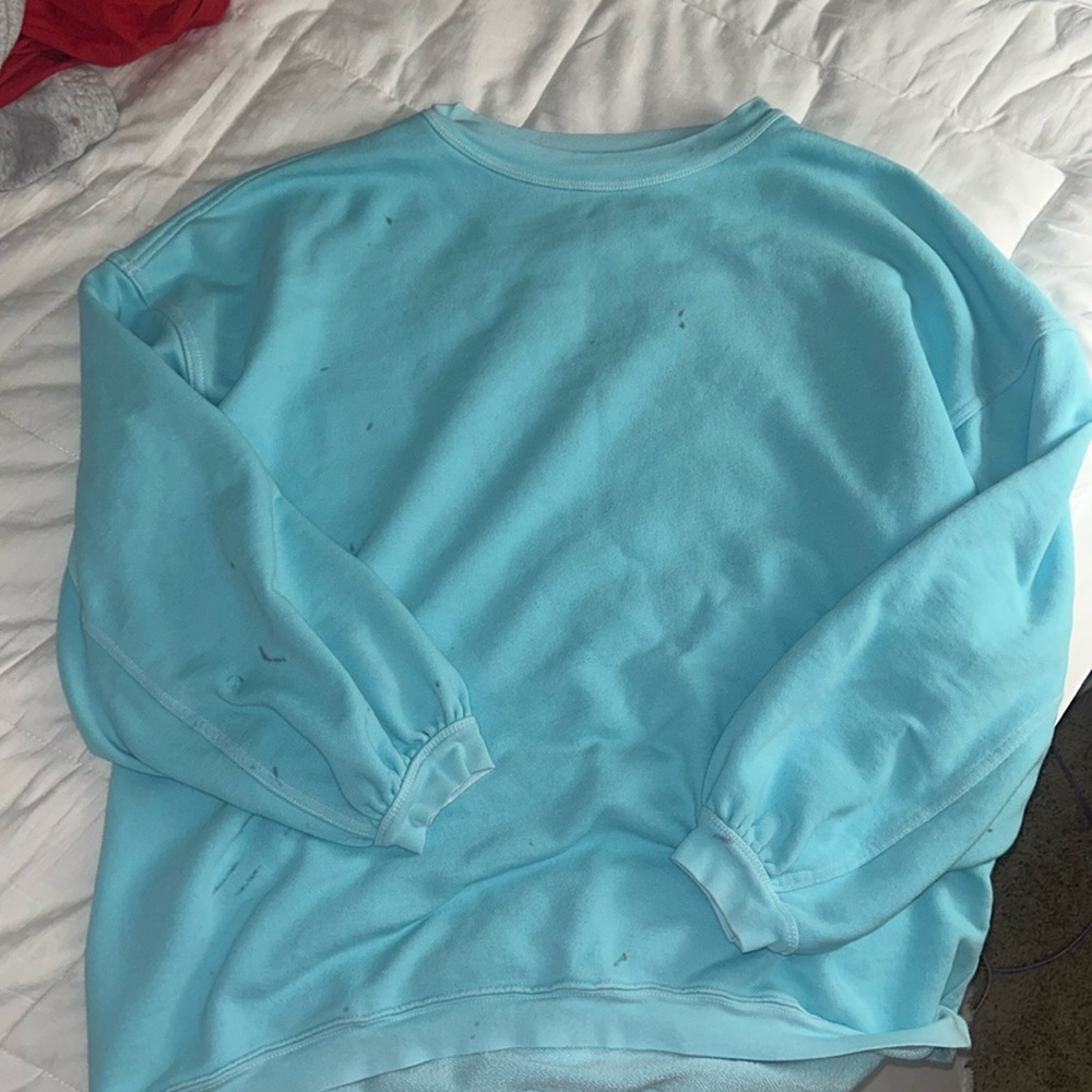 Blue aerie crewneck